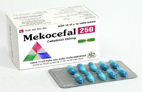Mekocefal 250 (viên nang) - Thông tin cơ bản và hướng dẫn sử dụng thuốc