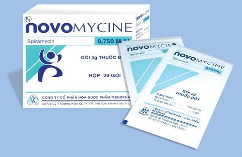 Novomycine 0,75M.IU - Thông tin và hướng dẫn sử dụng thuốc