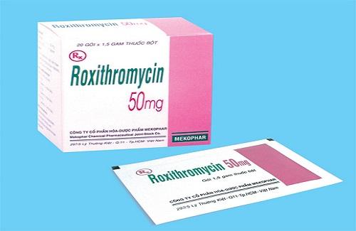 Roxithromycin 50mg và các thông tin cơ bản mà bạn nên lưu ý