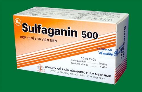 Sulfaganin 500 - Thuốc điều trị tiêu chảy cấp hiệu quả
