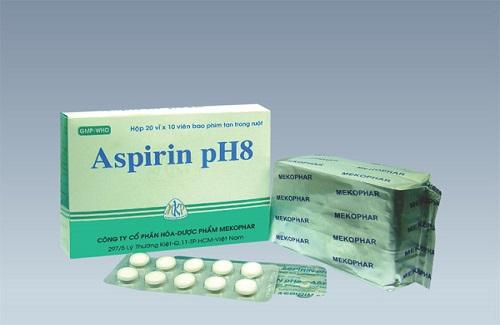 Aspirin pH8 - Thông tin và hướng dẫn sử dụng thuốc bạn cần chú ý