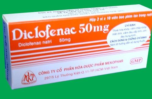 Diclofenac 50mg - Thông tin cơ bản và hướng dẫn sử dụng thuốc