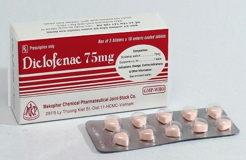 Thuốc Diclofenac 75mg và các thông tin cơ bản bạn cần lưu ý