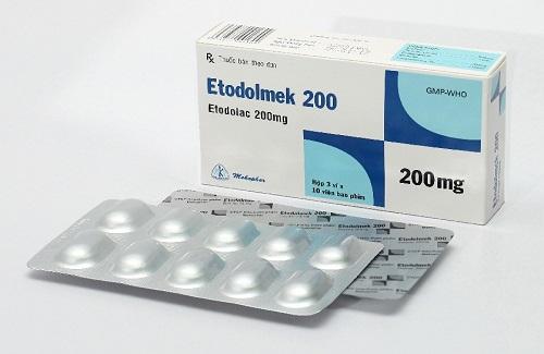 Etodolmek 200 - Thuốc có công dụng điều trị viêm và đau hiệu quả