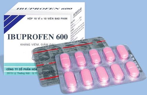 Ibuprofen 600mg - Thuốc giúp kháng viêm, giảm đau, hạ sốt