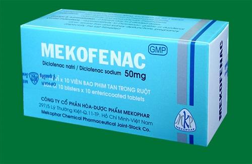 Mekofenac - Các thông tin cơ bản về thuốc bạn cần chú ý