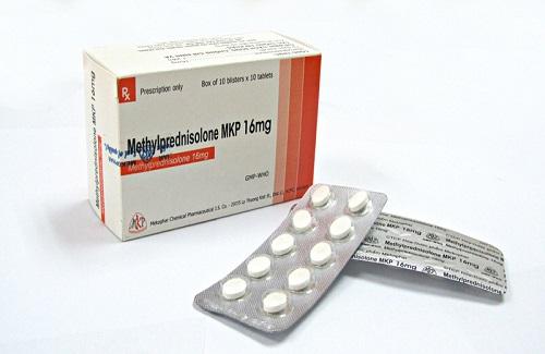 Methylprednisolone MKP 16mg - Thông tin và hướng dẫn sử dụng thuốc