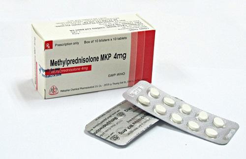 Methylprednisolone MKP 4mg - Thông tin và hướng dẫn sử dụng thuốc