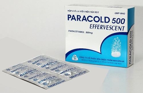 Thuốc Paracold 500 Effervescent và các thông tin bạn cần chú ý