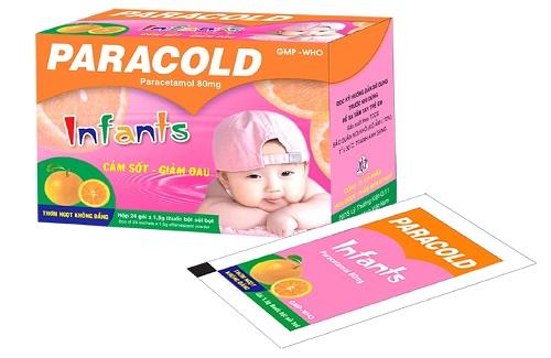 Paracold Infants - Thuốc với công dụng giảm đau và hạ sốt hiệu quả
