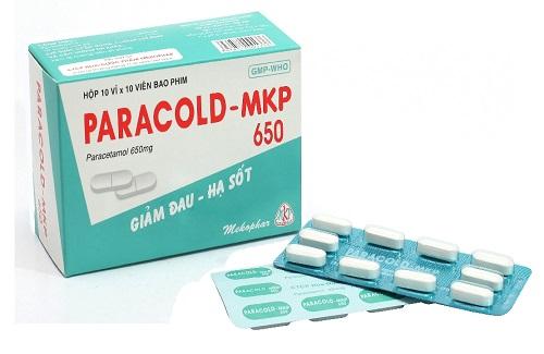 Paracold - MKP 650 - Công dụng, liều dùng, thông tin cơ bản