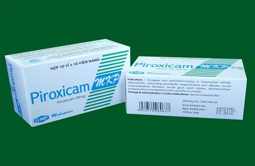 Piroxicam MKP - Thuốc có công dụng kháng viêm và giảm đau
