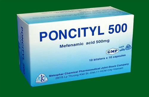 Thuốc Poncityl 500 và các thông tin cơ bản bạn cần chú ý