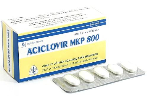 Aciclovir MKP 800 - Thông tin cơ bản và hướng dẫn sử dụng thuốc
