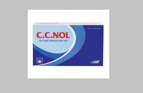 C.C.NOL - thành phần và hướng dẫn sử dụng cùa thuốc