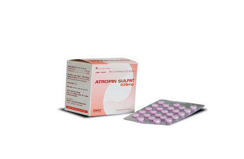 Atropin sulfat 0.25mg và một số thông tin cơ bản về thuốc