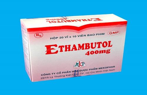 Ethambutol 400mg (vỉ) - Thông tin cơ bản và hướng dẫn sử dụng thuốc