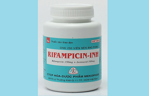 Rifampicin-INH (viên bao phim) - Thuốc điều trị các thể lao phổi, lao ngoài phổi