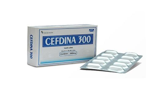 Cefdina 300mg và một số thông tin cơ bản bạn nên biết