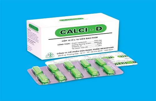 Calci-D - Thuốc giúp bổ sung Calcium trong nhiều trường hợp