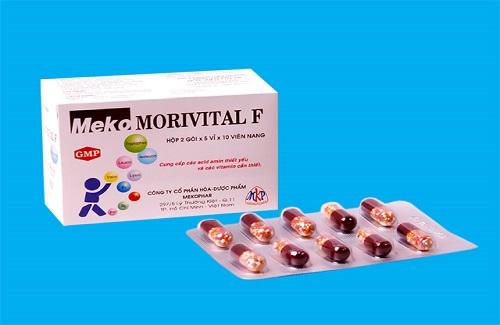Mekomorivital F - Cung cấp acid amin thiết yếu và các vitamin cần thiết