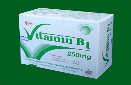 Vitamin B1 250mg (viên bao đường) - Điều trị các bệnh do thiếu Vitamin B1