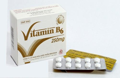 Vitamin B6 250mg - Công dụng, liều dùng và thông tin cơ bản