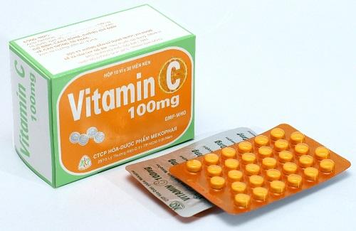 Vitamin C 100mg - Thuốc điều trị bệnh do thiếu vitamin C