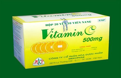 Vitamin C 500mg - Thuốc phòng và điều trị bệnh do thiếu Vitamin C