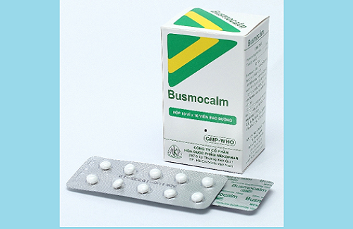 Busmocalm - Thuốc điều trị các cơn đau vùng bụng do co thắt cơ trơn