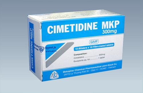Cimetidine MKP 300mg - Công dụng, liều dùng và thông tin cơ bản
