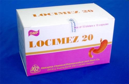Locimez 20 - Công dụng, liều dùng, thông tin cơ bản về thuốc