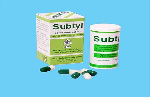 Subtyl (viên nang) - Thông tin cơ bản và hướng dẫn sử dụng thuốc