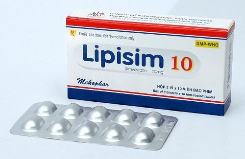 Lipisim 10 - Thông tin cơ bản và hướng dẫn sử dụng thuốc