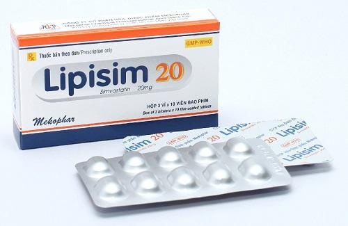 Lipisim 20 - Thông tin cơ bản và hướng dẫn sử dụng thuốc