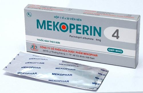Mekoperin 4 - Thuốc điều trị tăng huyết áp, suy tim sung huyết