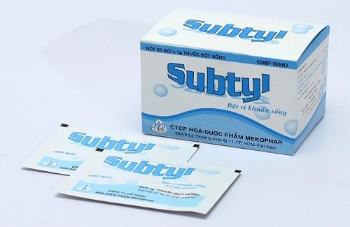 Subtyl (thuốc bột) và các thông tin cơ bản về thuốc