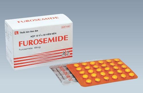 Furosemide 40mg - Thuốc điều trị trường hợp phù, cao huyết áp