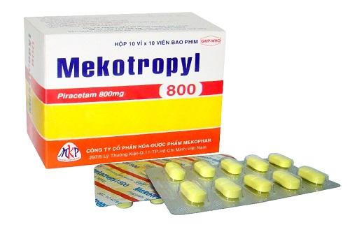 Mekotropyl 800mg và các thông tin cơ bản về thuốc bạn cần chú ý