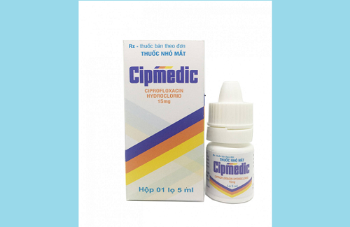 Thuốc nhỏ mắt Cipmedic - Điều trị nhiễm khuẩn ở mắt do vi khuẩn nhạy cảm