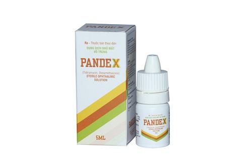 Thuốc nhỏ mắt Pandex - Thông tin và hướng dẫn sử dụng thuốc