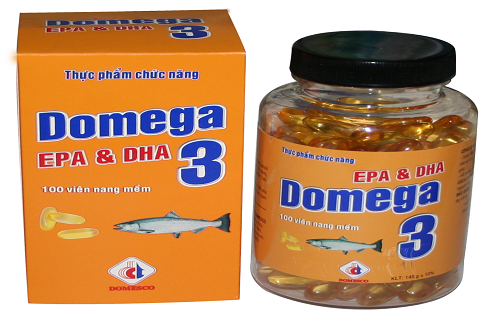 Domega - 3 giúp cung cấp nguồn DHA và EPA cho cơ thể