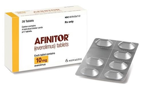 Afinitor - Công dụng, liều dùng và thông tin cơ bản