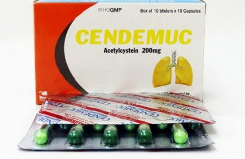 Cendemuc - thuốc giải độc trong quá liều paracetamol