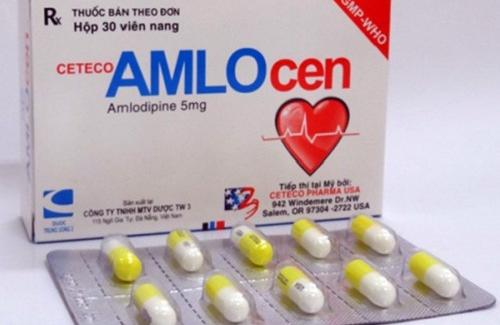 Ceteco amlocen - thuốc điều trị dự phòng đau thắt ngực ổn định