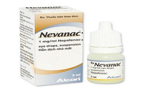 Nevanac - Dự phòng và điều trị viêm & đau sau phẫu thuật đục thủy tinh thể