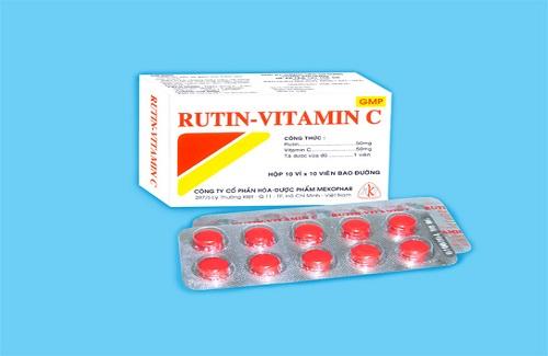 Rutin-Vitamin C - Thông tin cơ bản và hướng dẫn sử dụng thuốc