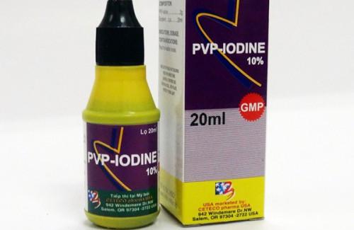 Pvp - iodine 10% lọ 20ml và một số thông tin cơ bản