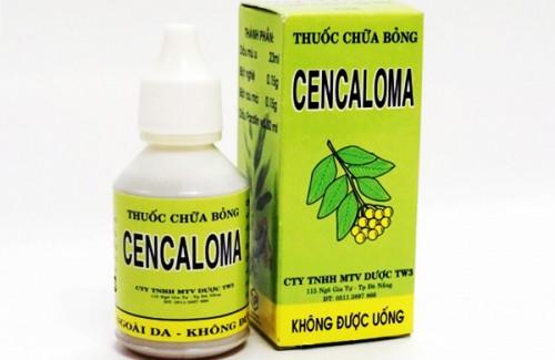 Thuốc bôi bỏng cencaloma và một số thông tin cơ bản