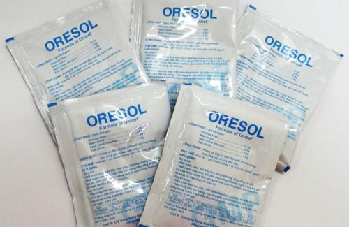 Oresol 20.5g - thuốc phòng và điều trị mất điện giải và nước